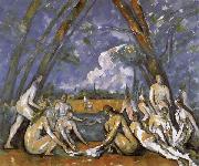 Paul Cezanne The Large Bathers oil painting reproduction